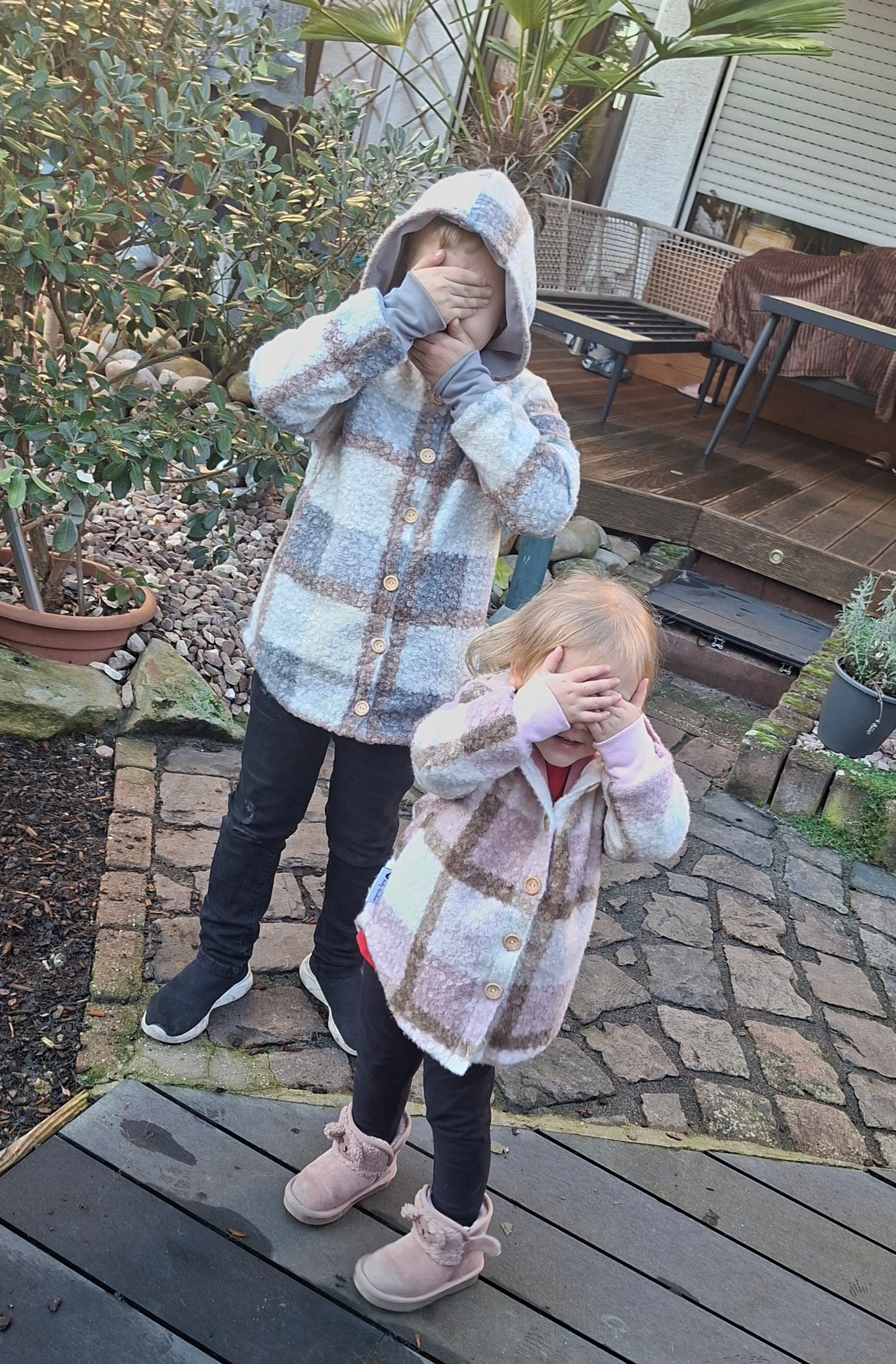 Übergangsjacke aus Fleece  für Erwachsene  und Kinder