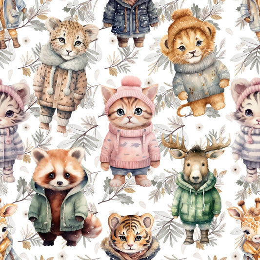 Eigenproduktion Vorbestellung  0,5Meter Winter Katzen