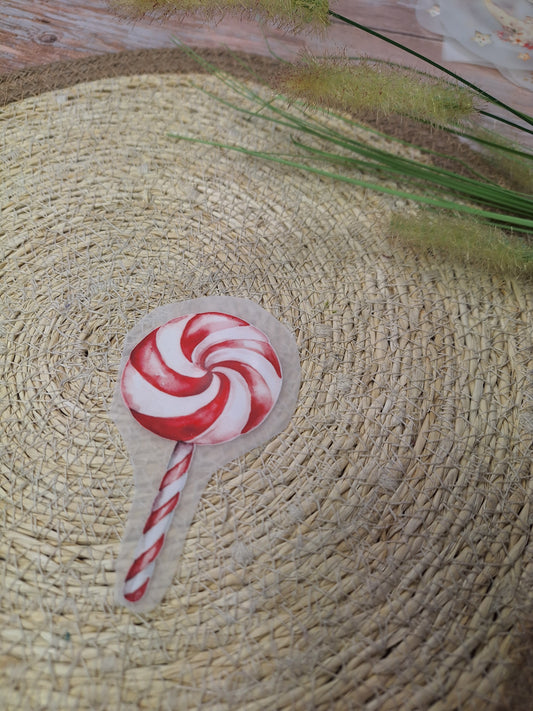 Bügelbild Zucker Lolli