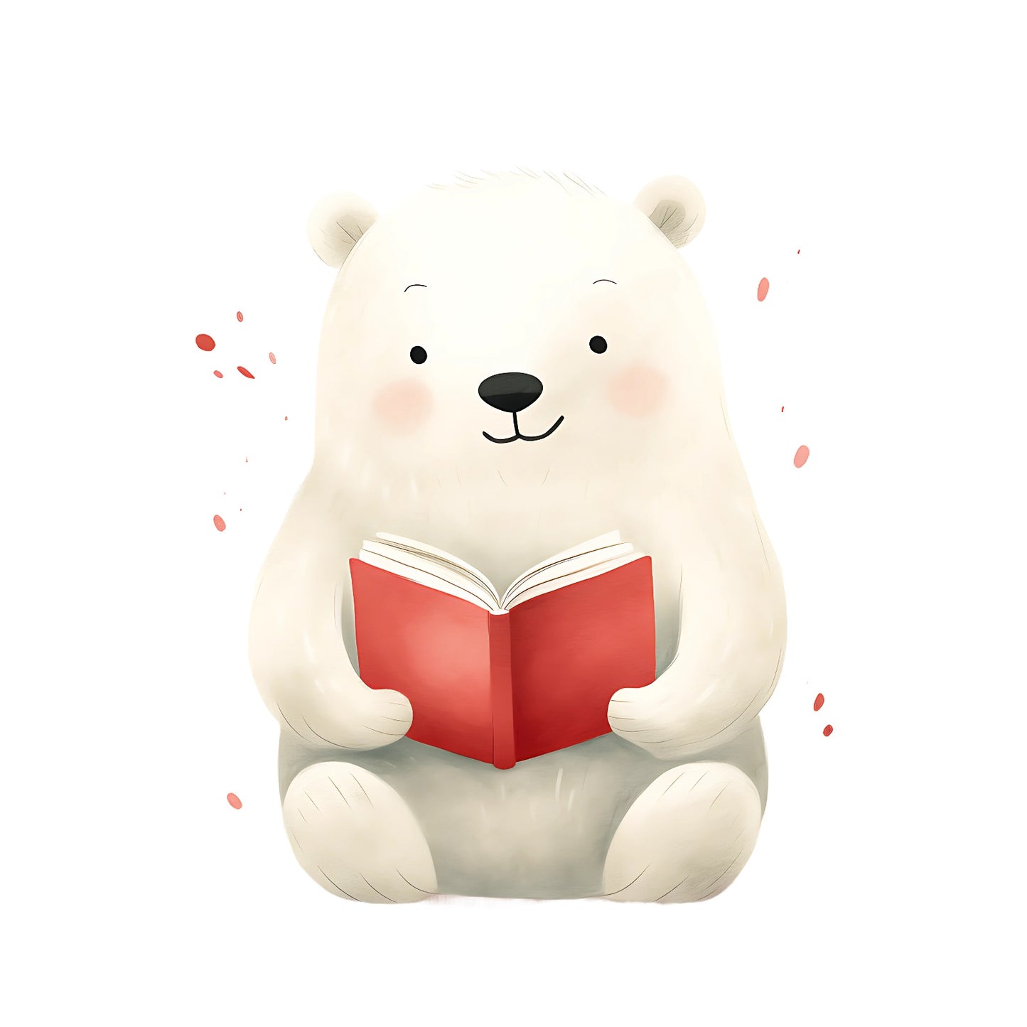 Bügelbild Winter Bär Lis