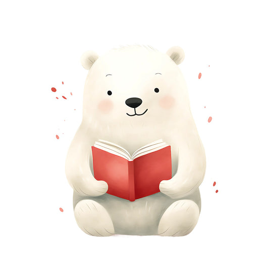 Bügelbild Winter Bär Lis