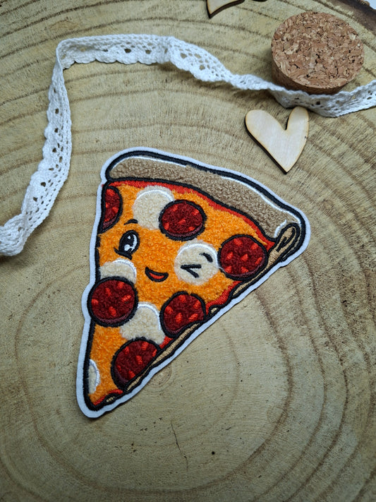 Chenille Patches Pizza