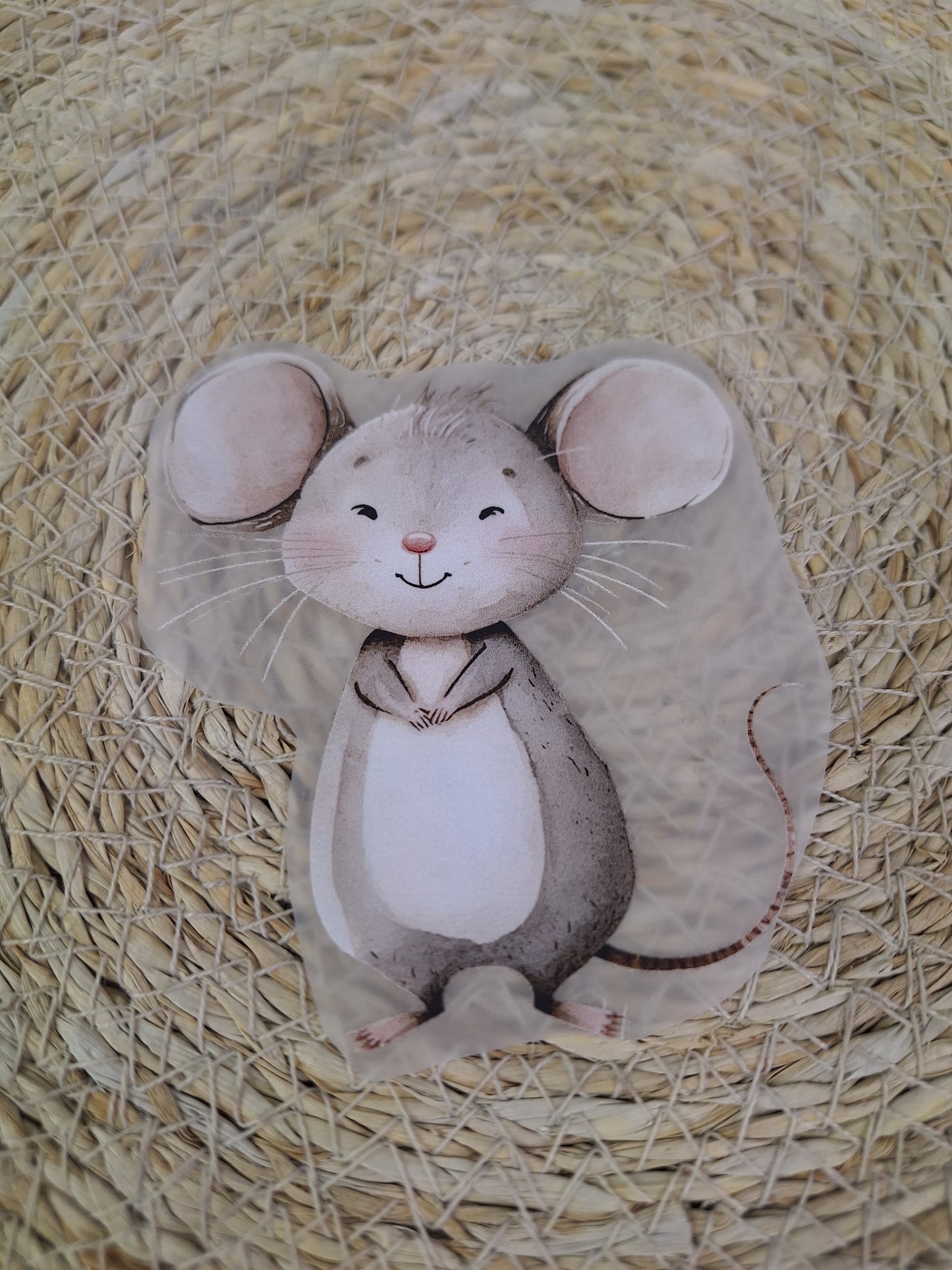 Bügelbild  Maus