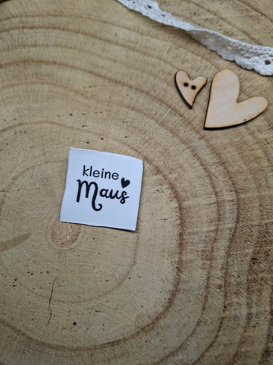 Web Label Kleine Maus