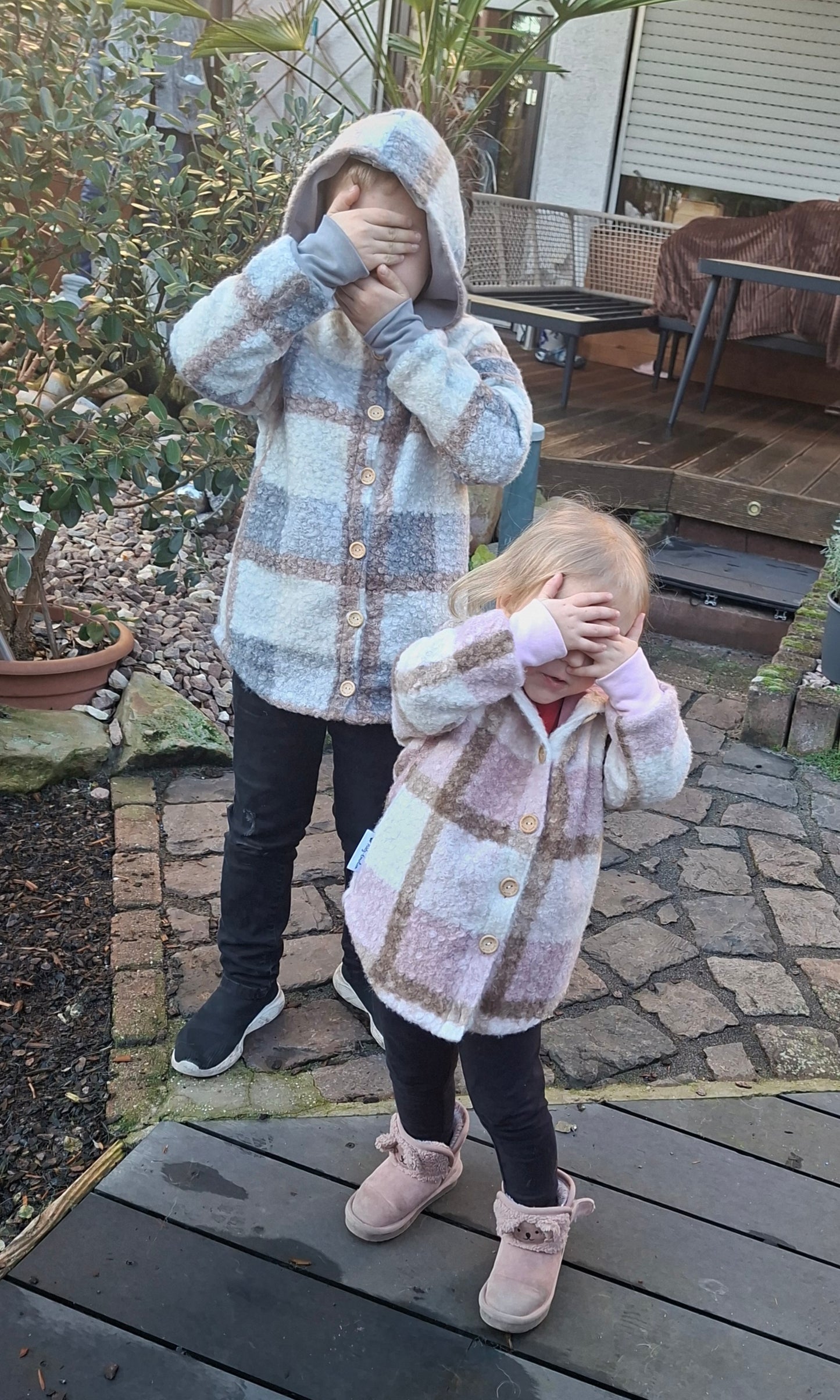 Übergangsjacke aus Fleece  für Erwachsene  und Kinder