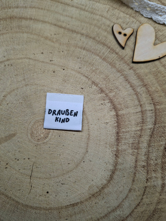 Web Label Draußen Kind
