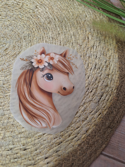 Bügelbild Pferd Claudia