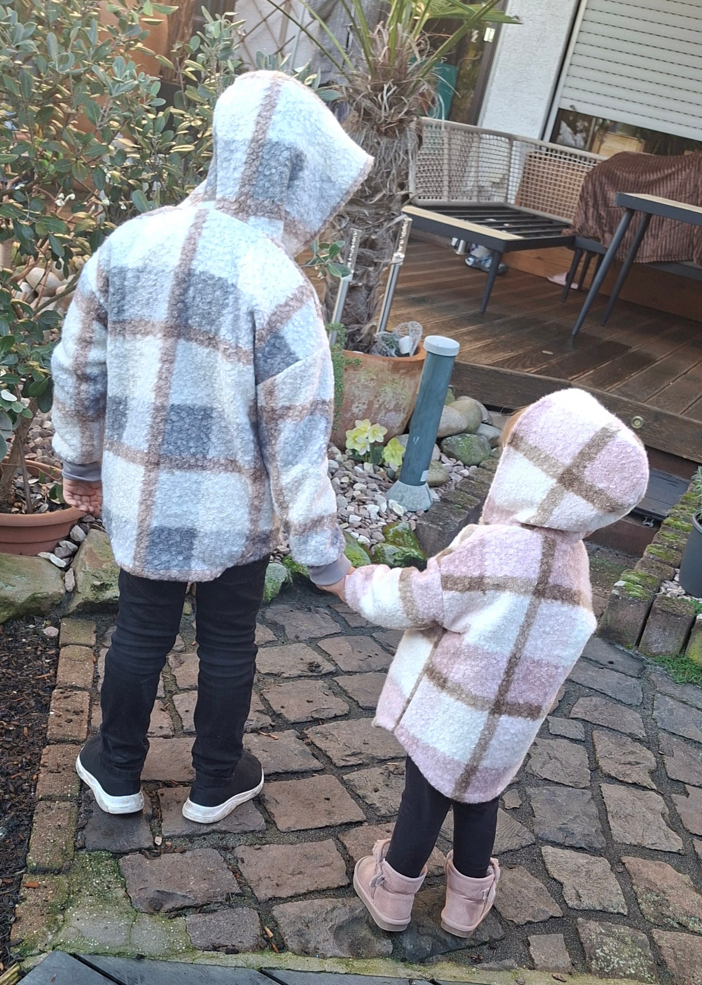 Übergangsjacke aus Fleece  für Erwachsene  und Kinder