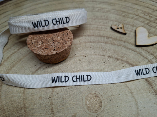 Baumwoll-Band Wild Child