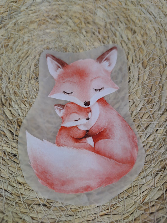Bügelbild Kaktus Fuchs