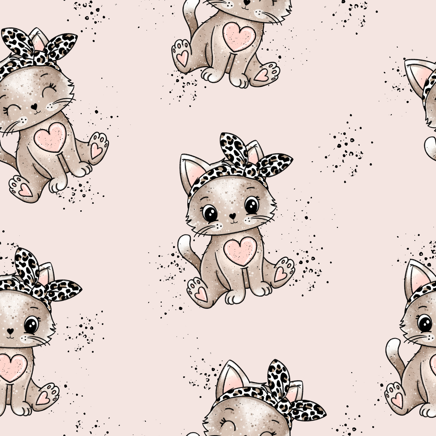 Stoffmuster Exklusiv CatiCat leo