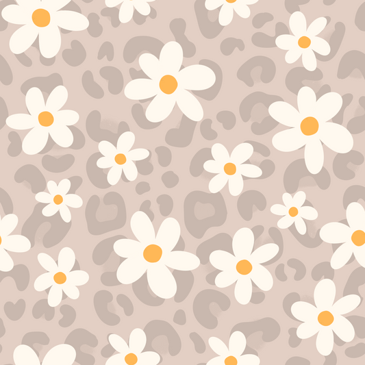 Eigenproduktion Vorbestellung  0,5Meter Gänseblümchen  beige