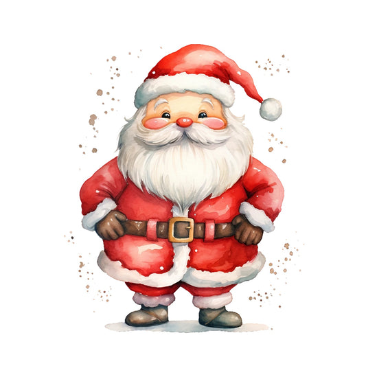 Bügelbild Weihnachtsmann