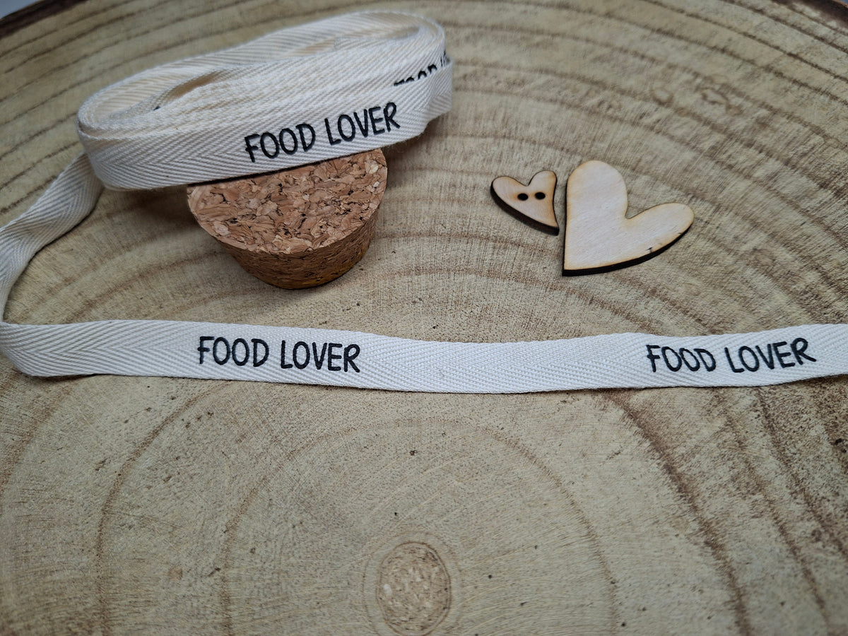 Baumwoll-Band Food Lover