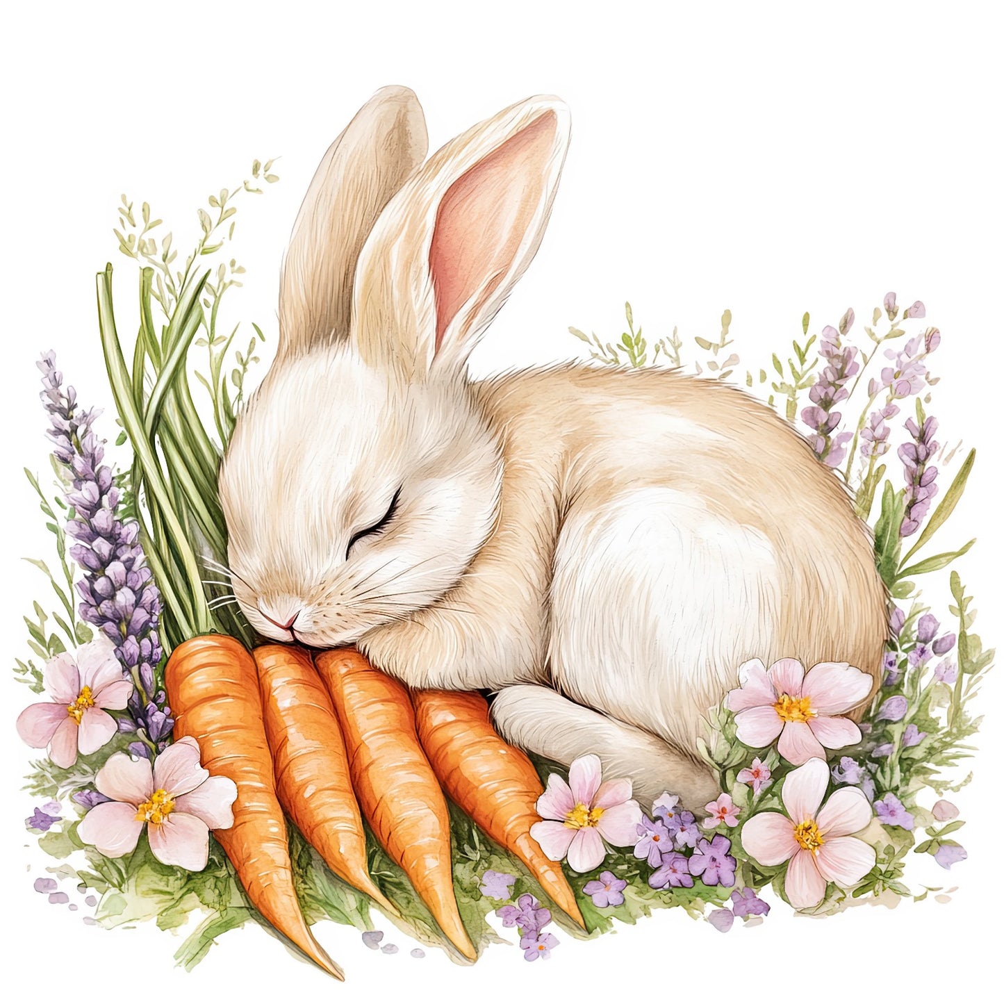 Bügelbild Hase Kathrin