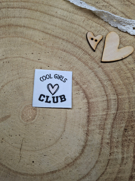 Web Label Cool Girls Club