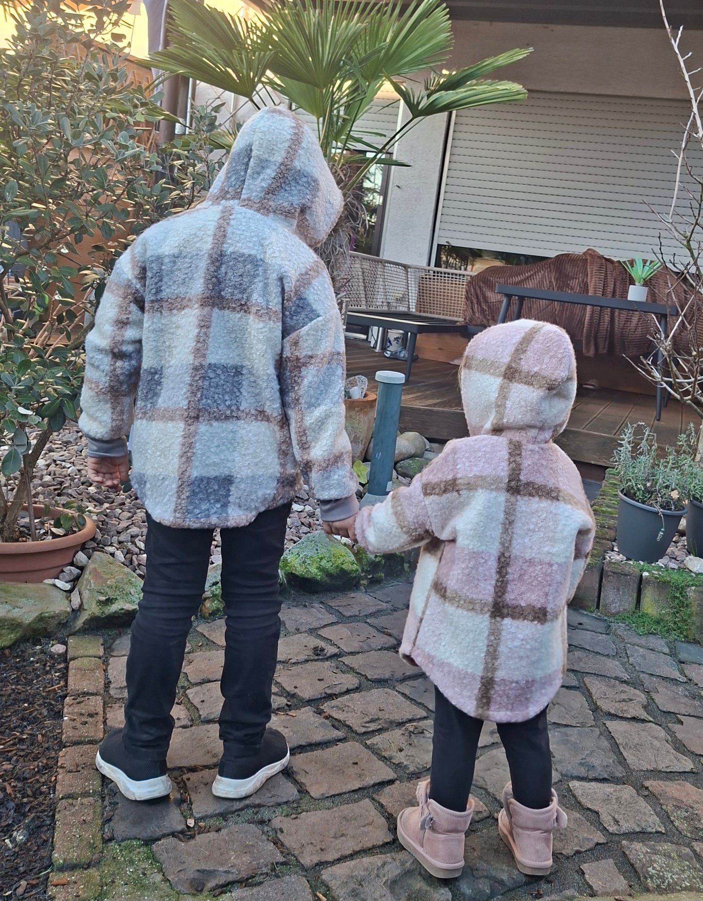 Übergangsjacke aus Fleece  für Erwachsene  und Kinder