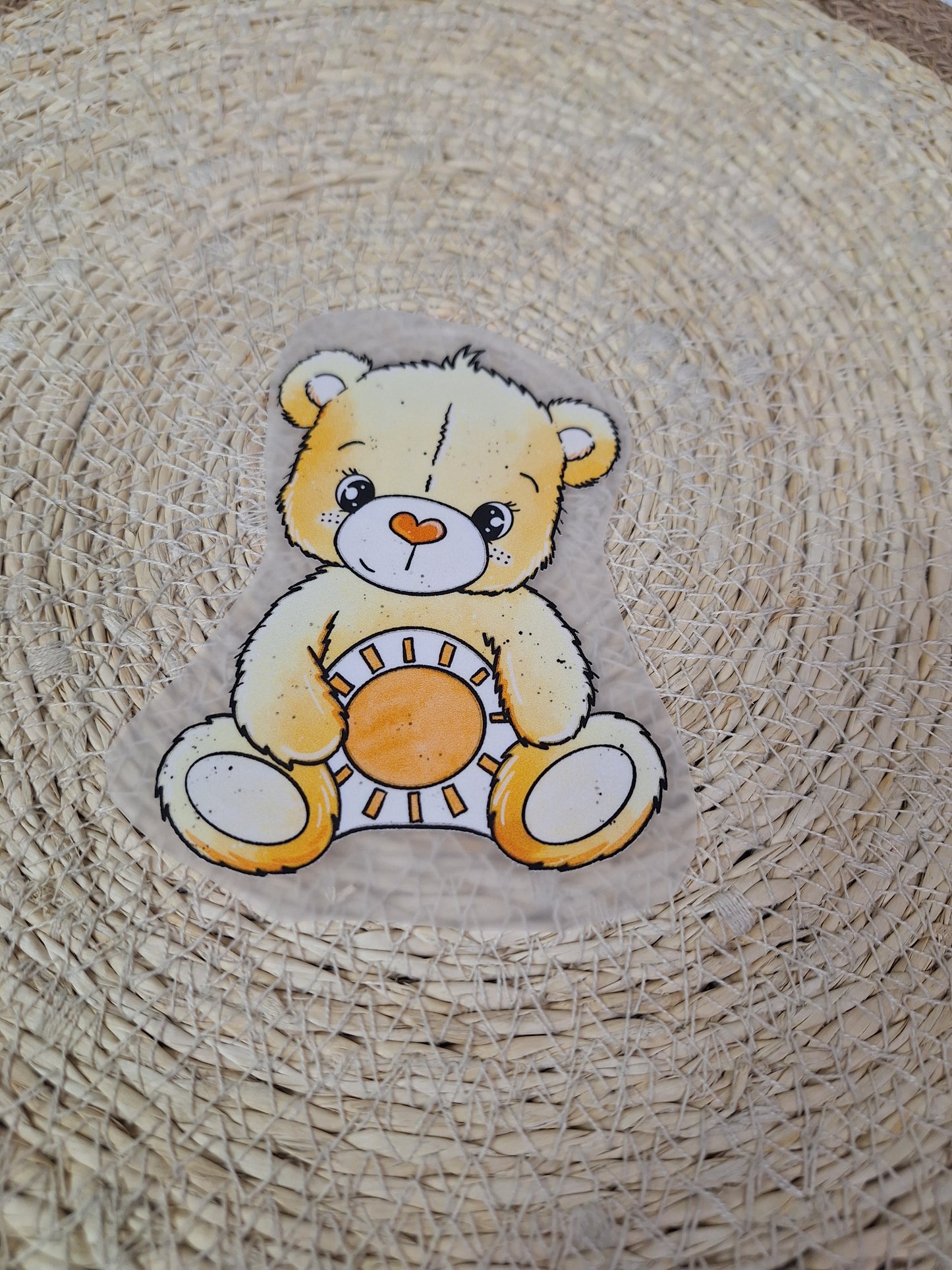Bügelbild Bärchen Glück 2
