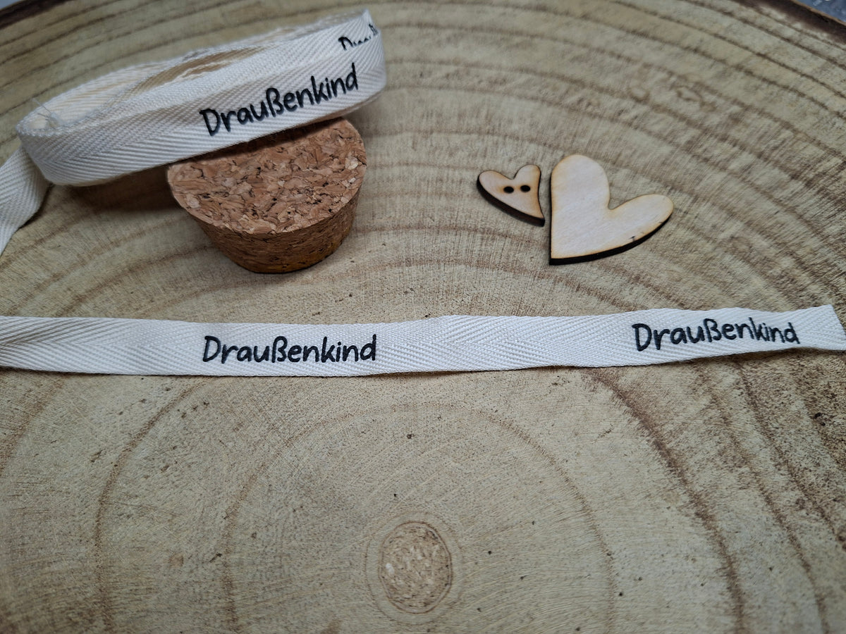 Baumwoll-Band Draußenkind