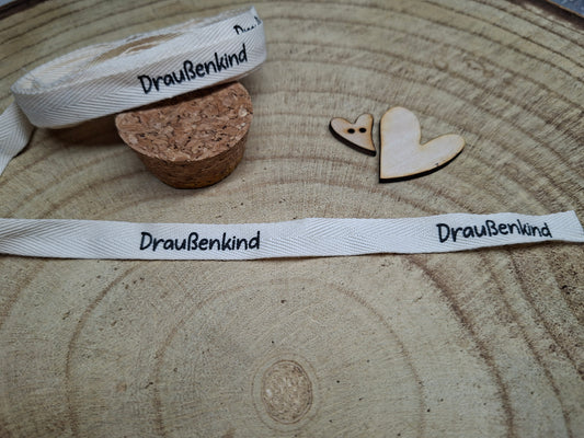 Baumwoll-Band Draußenkind