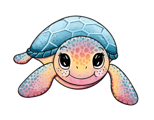 Bügelbild Schildi Schildkröte 1
