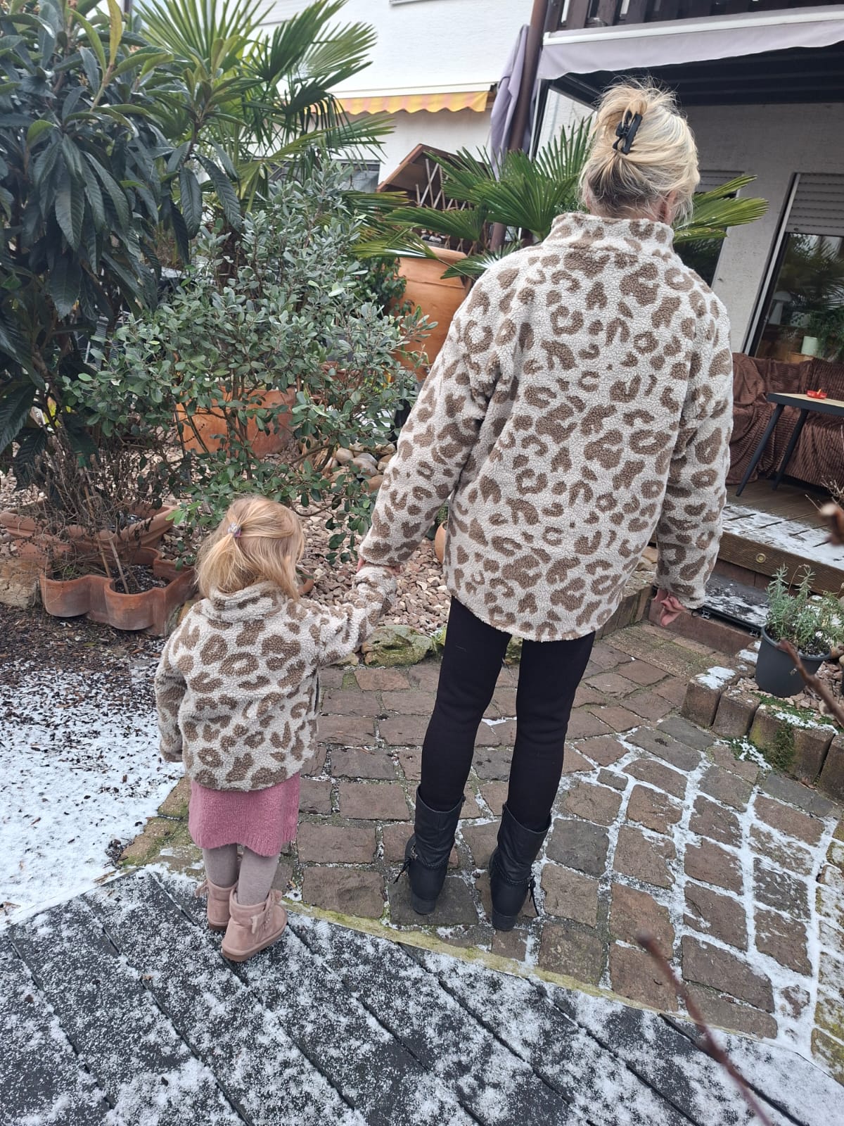 Oversize Teddyjacke für Erwachsene  und Kinder