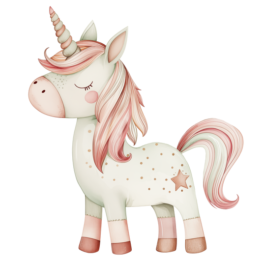 Bügelbild  Einhorn 1