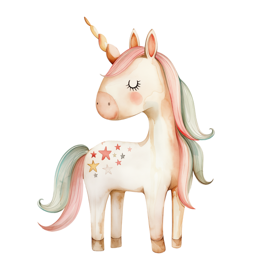 Bügelbild  Einhorn 3